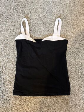 Women’s Black and White Tank Top